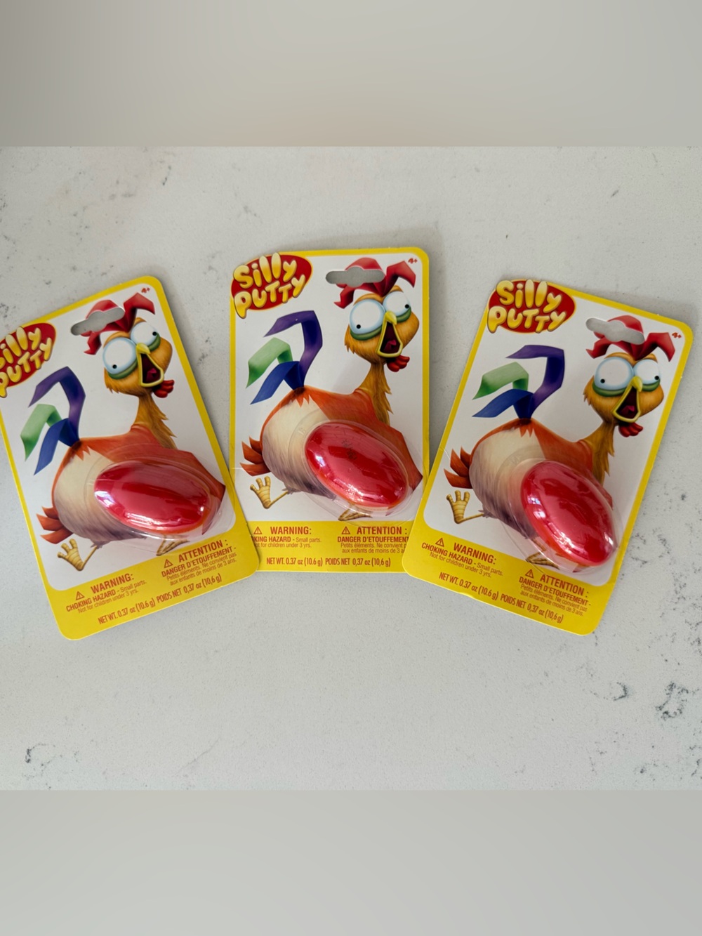 NEW 3 Pack 2018 Silly Putty Classic Egg - by Crayola - NIP